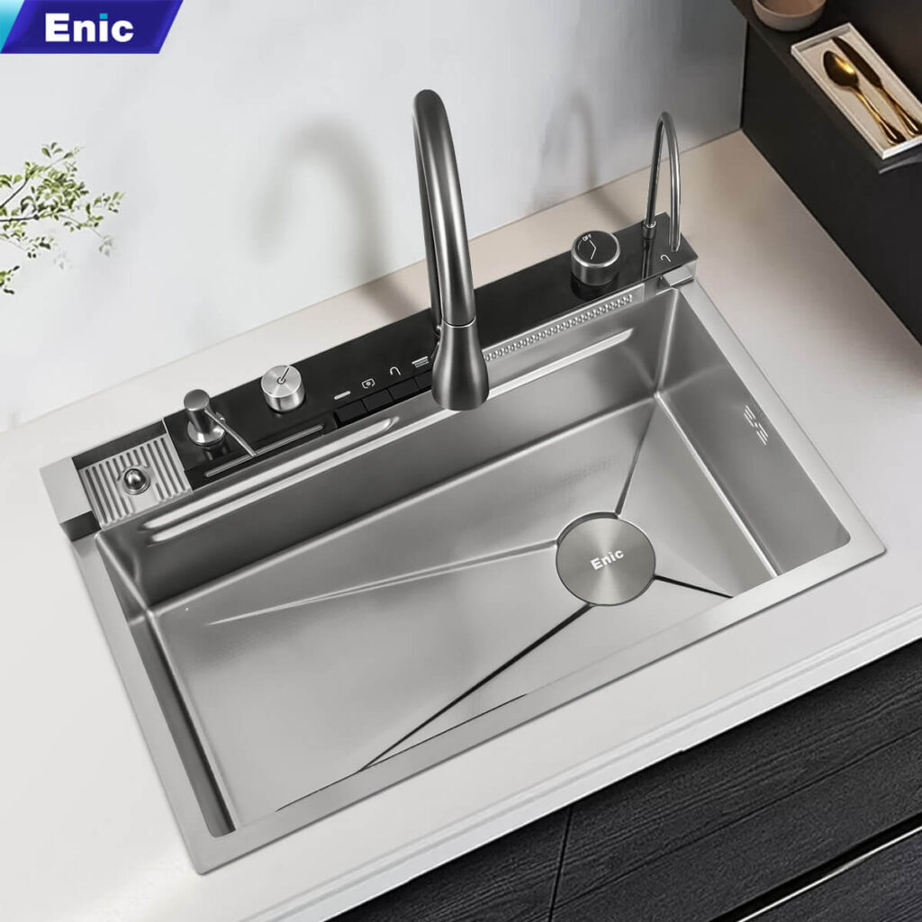 Bồn Rửa Chén Inox Hiện Đại, Đa Tính Năng Rửa