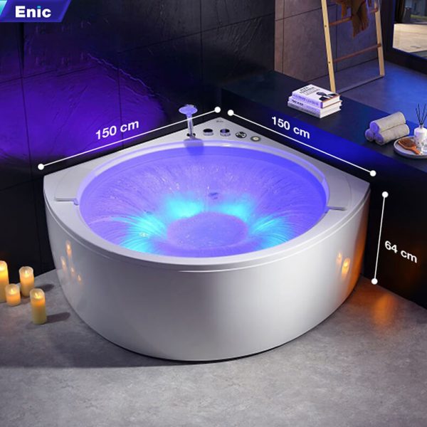 Bồn tắm góc massage cao cấp ENIC MG02