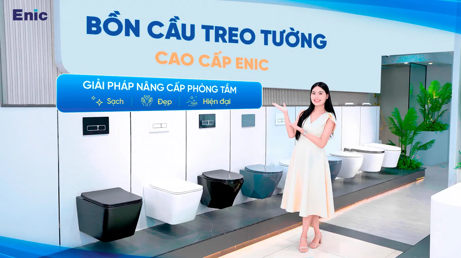 Chọn các thương hiệu bồn cầu thông minh nhiều mẫu bồn cầu treo tiết kiệm diện tích
