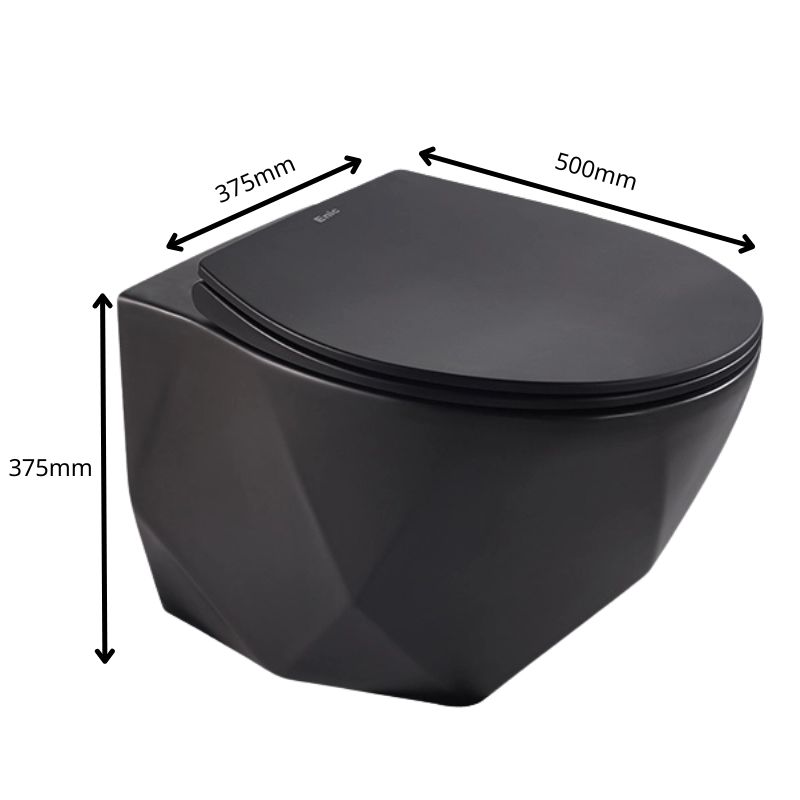 Bồn cầu treo tường thích hợp cho không gian hạn chế diện tích