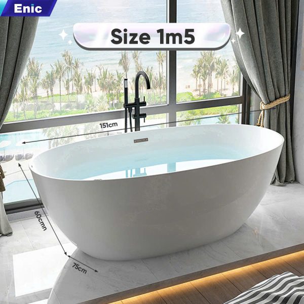 Bồn tắm nhựa Acrylic ENIC T01
