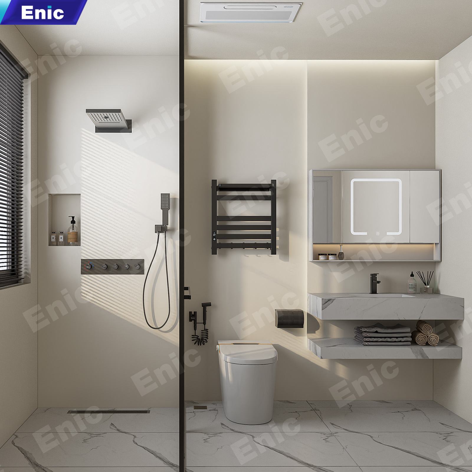 Sắp xếp thiết bị gọn gàng đẹp mắt