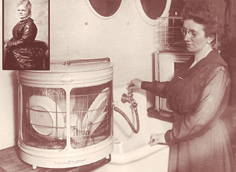 Máy rửa bát được phát minh lần đầu vào năm 1880