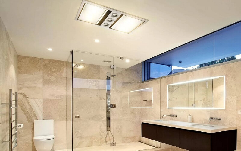 Vệ sinh đèn điều hòa nhà tắm giúp thiết bị bền bỉ, hiệu quả làm ấm nhanh