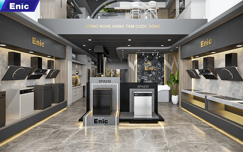 Showroom thiết bị bếp Enic 
