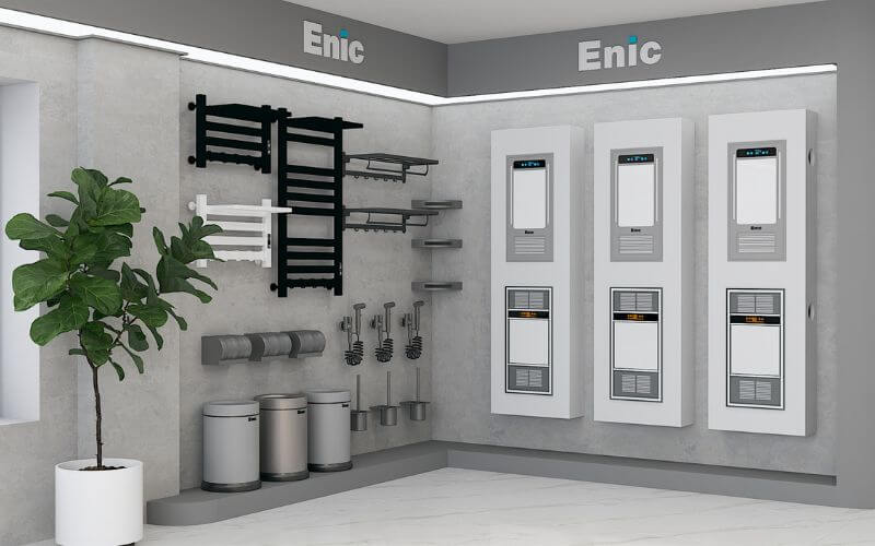 Enic có đa dạng về mẫu mã, sản phẩm thiết bị vệ sinh khác nhau