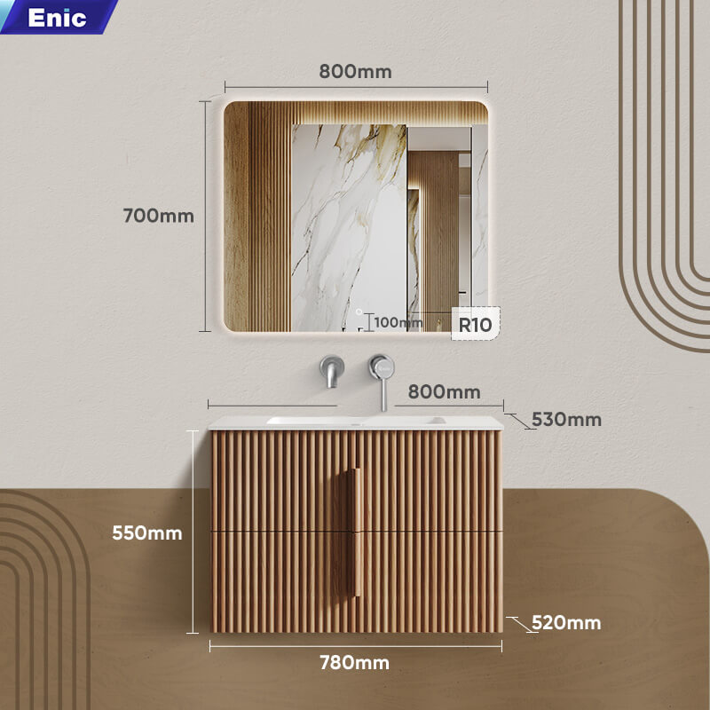 Bộ tủ phòng tắm Enic Classic F3