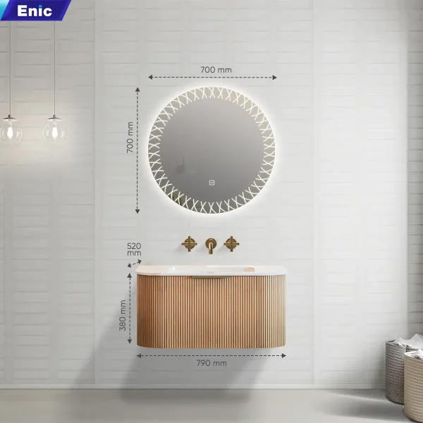 Bo tủ phòng tắm cao cấp Enic Classic Z5