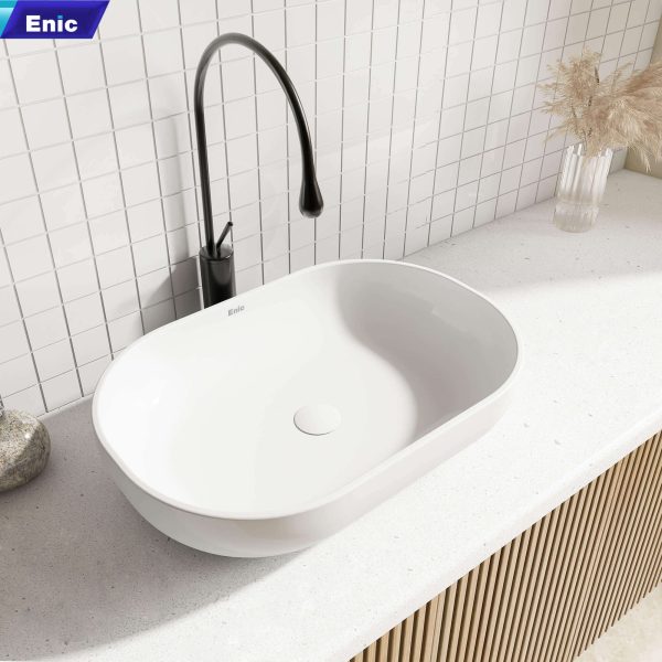 Lavabo đê bàn S8 Trắng