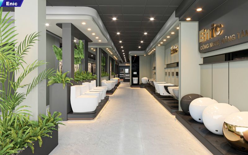 Sản phẩm Enic chú trọng đến yếu tố bảo vệ môi trường, tiết kiệm nước tối đa
