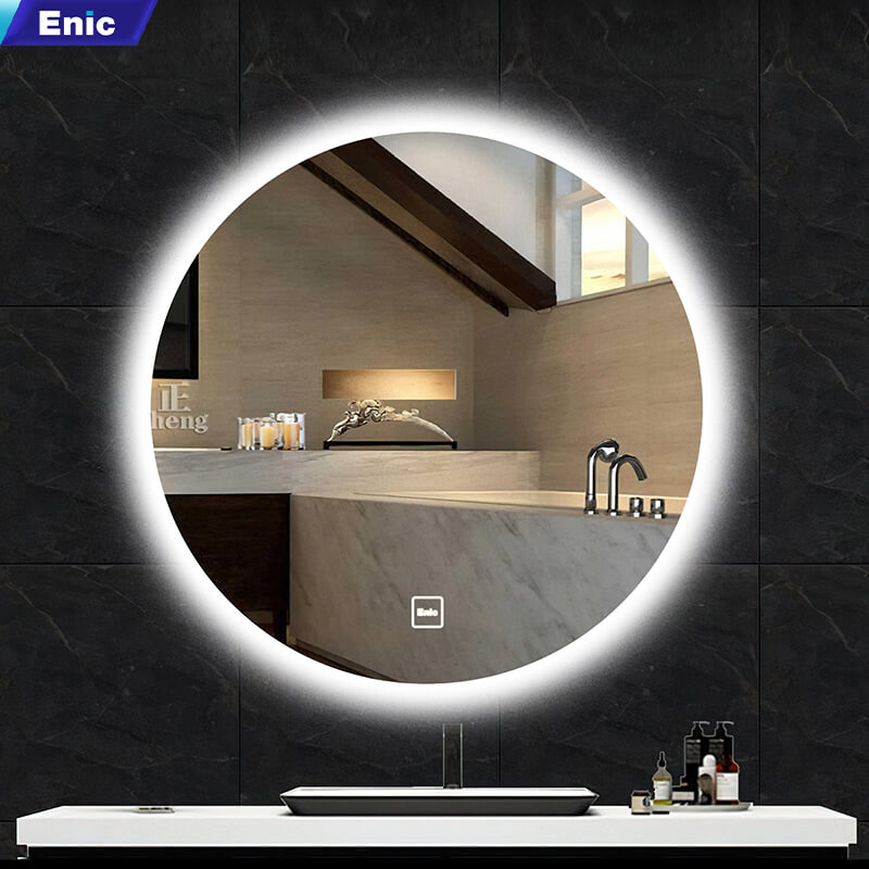 4.6 Gương tròn led sau