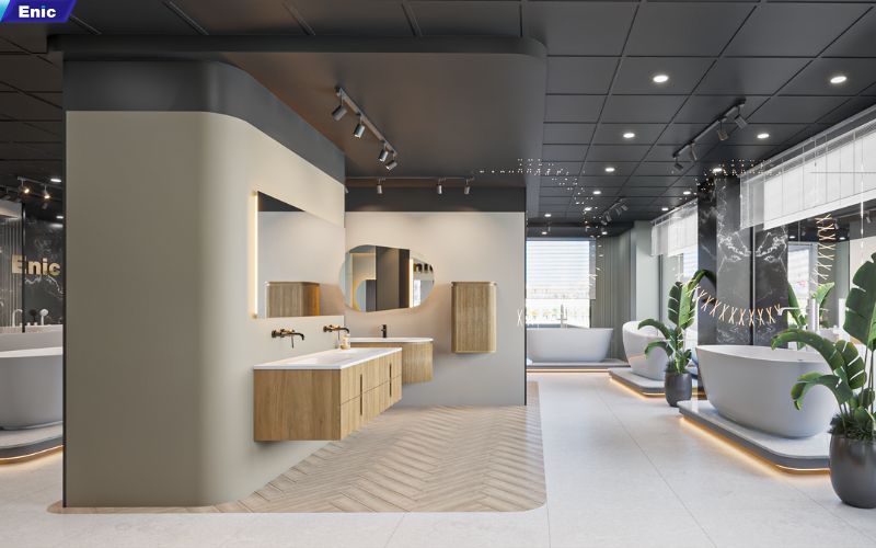 Từng chi tiết của showroom đều được chăm chút kỹ lưỡng