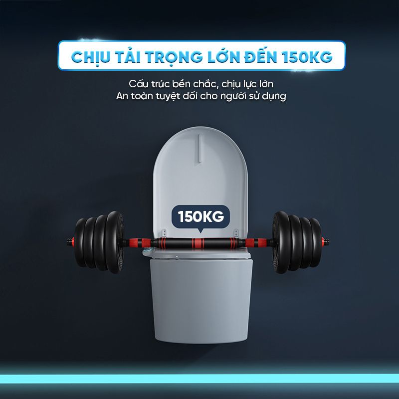 Bồn cầu treo chịu lực lên đến 150kg