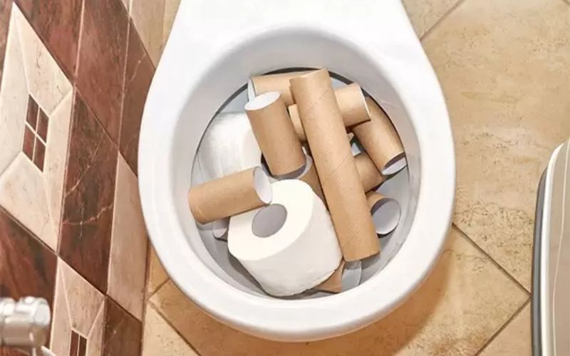 Những trường hợp sử dụng dây thông cho bồn cầu