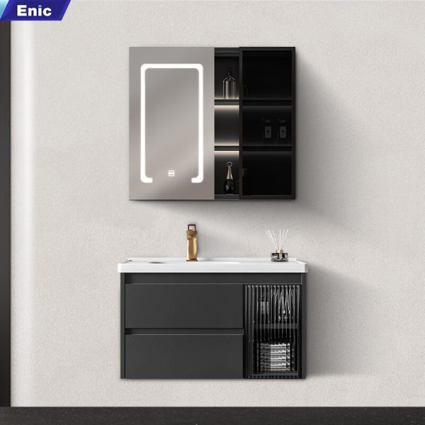 Bộ tủ phòng tắm nhựa PVC cao cấp ENIC G32