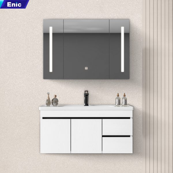 Bộ tủ phòng tắm nhựa PVC cao cấp ENIC ST01