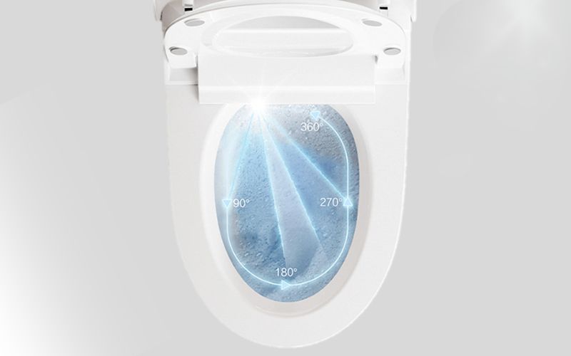 Bồn cầu Enic có cảm biến xả tự động kết hợp với nhiều tính năng tiện ích khác
