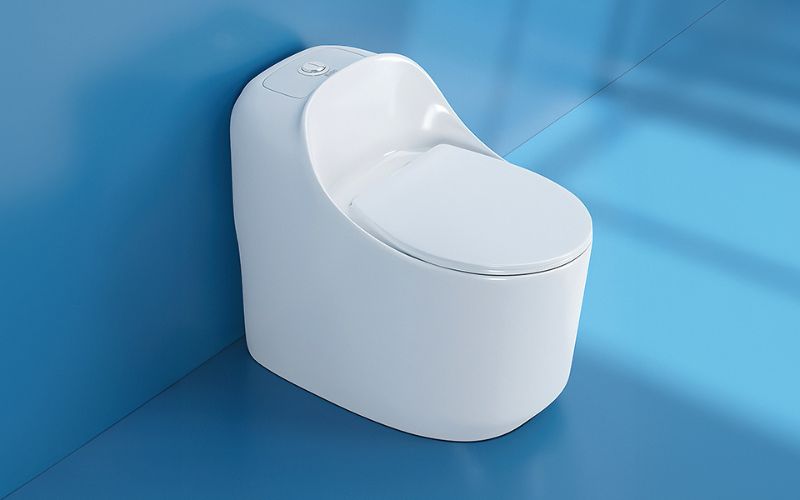 Bồn cầu men sứ trắng tuyết có tốt không?
