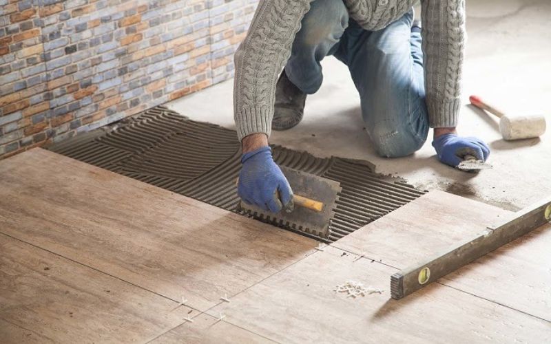 Cách xử lý khi gạch lát nền nhà bị phồng