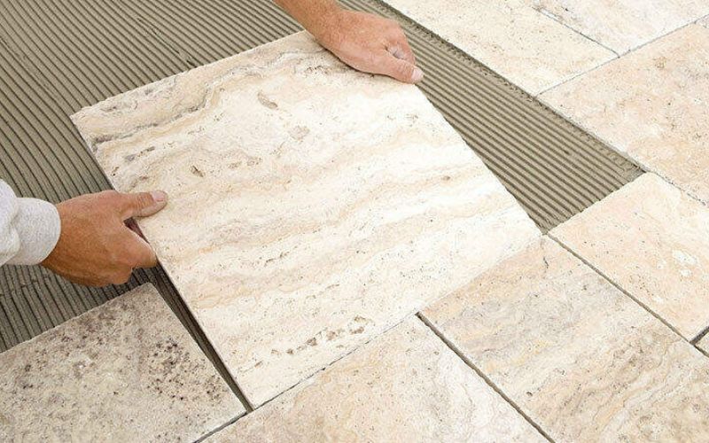 Xác định vị trí viên gạch để tránh tình trạng cắt gạch