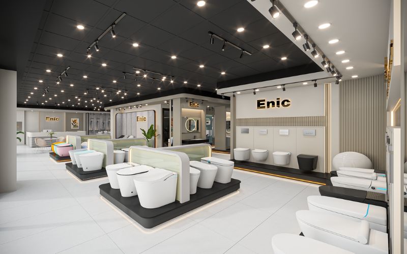 Thiết bị vệ sinh Enic tại Hưng Yên với đa dạng phong cách