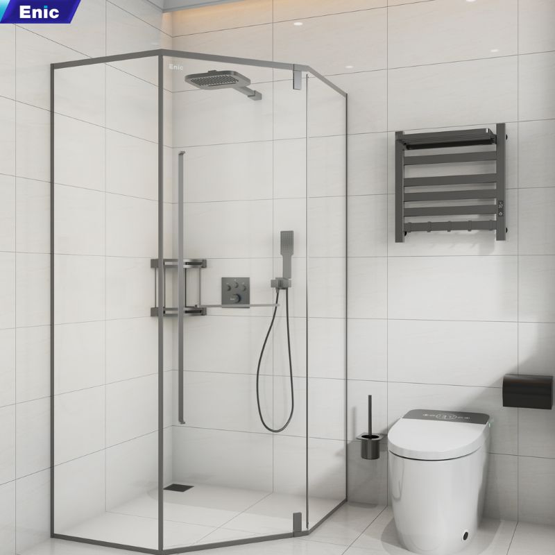 Chọn thương hiệu vách kính phòng tắm dựa trên chất liệu