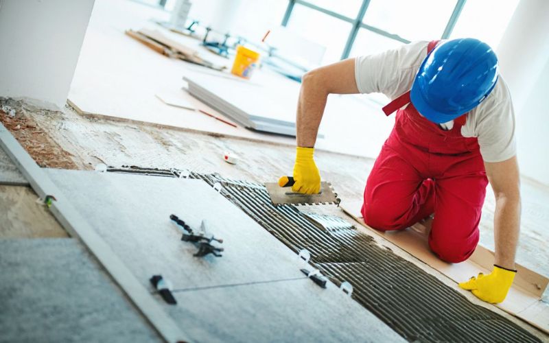 Nguyên tắc ốp gạch lát nền