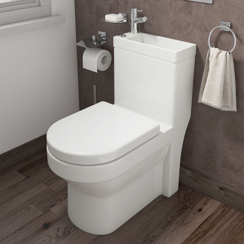 Bồn cầu tích hợp bồn rửa tay 
