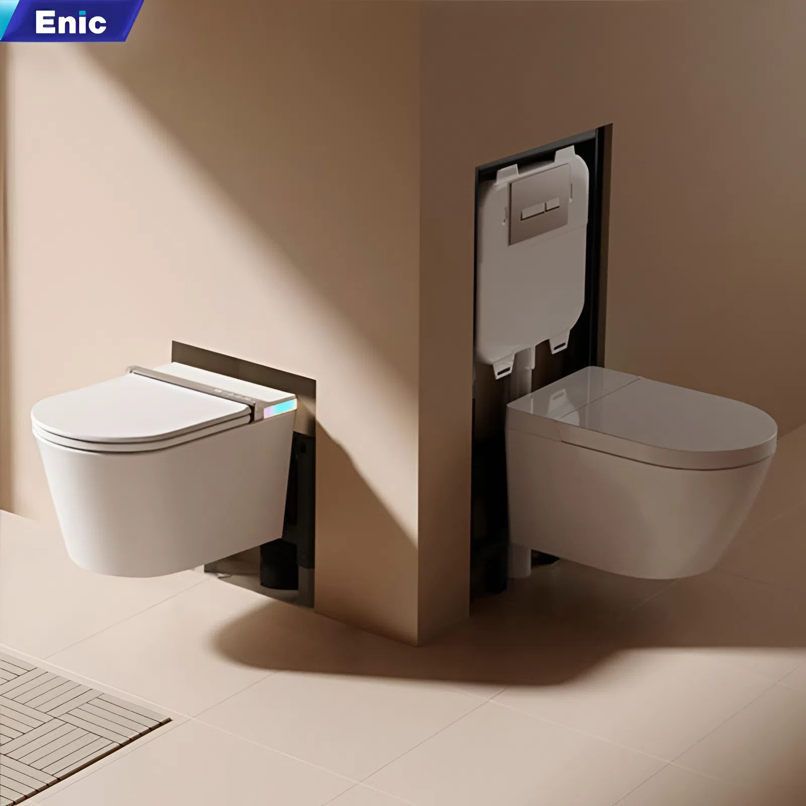 Lắp đặt két nước ẩn cho bồn cầu treo tường đòi hỏi kỹ thuật cao