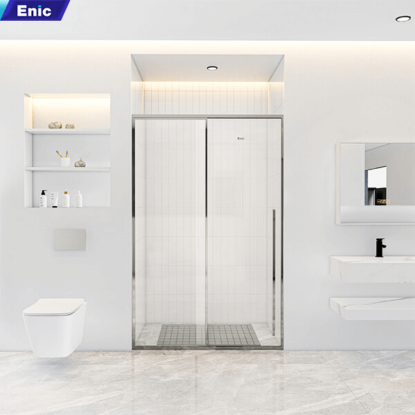 Vách kính nhà tắm TG02 inox 1m2-1m3