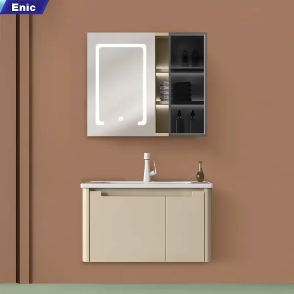 Bộ tủ phòng tắm nhựa PVC cao cấp ENIC BT11