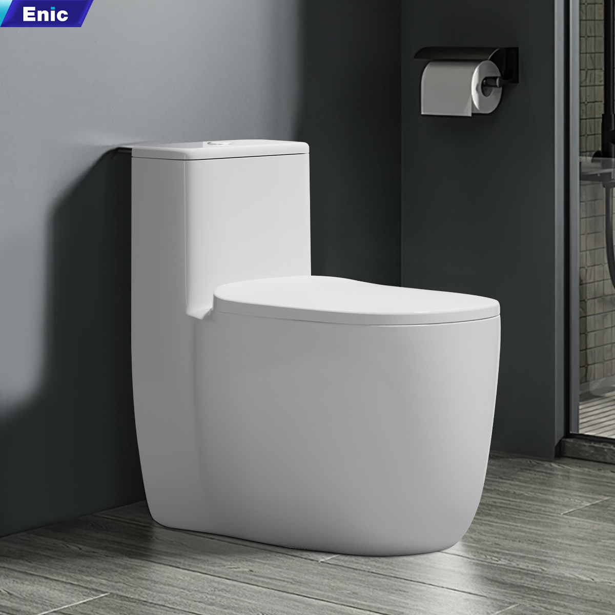 Bồn cầu 1 khối Enic chất lượng với mức giá phải chăng 