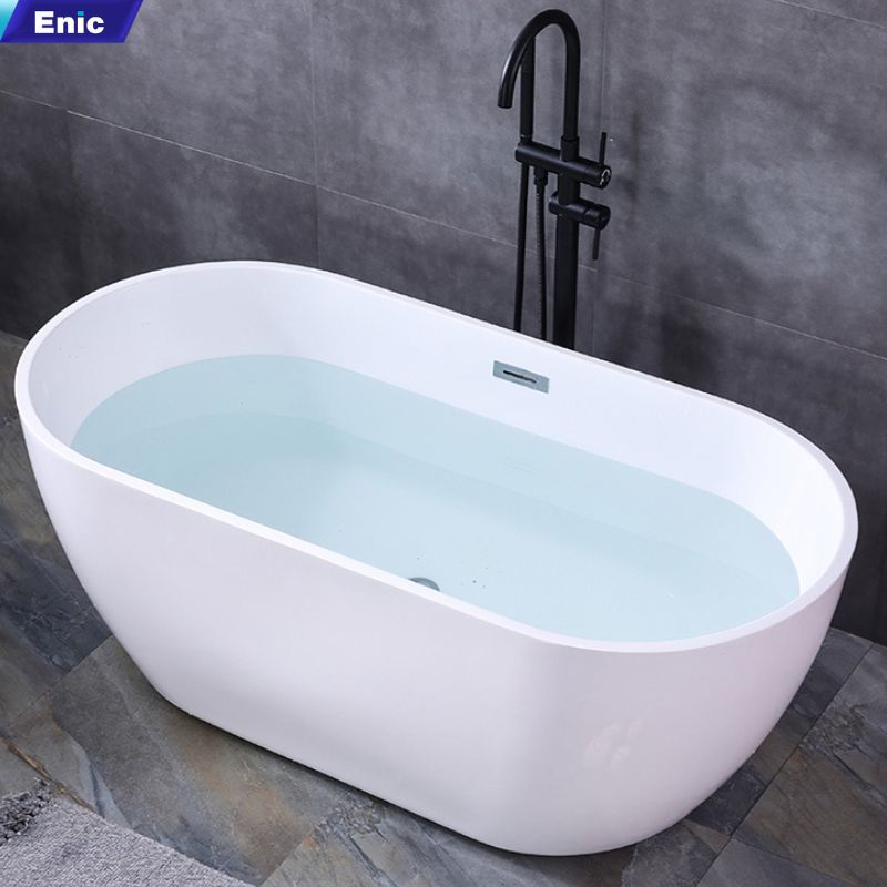 Bồn tắm Oval nhựa acrylic Enic T01 1m5 – 1m7