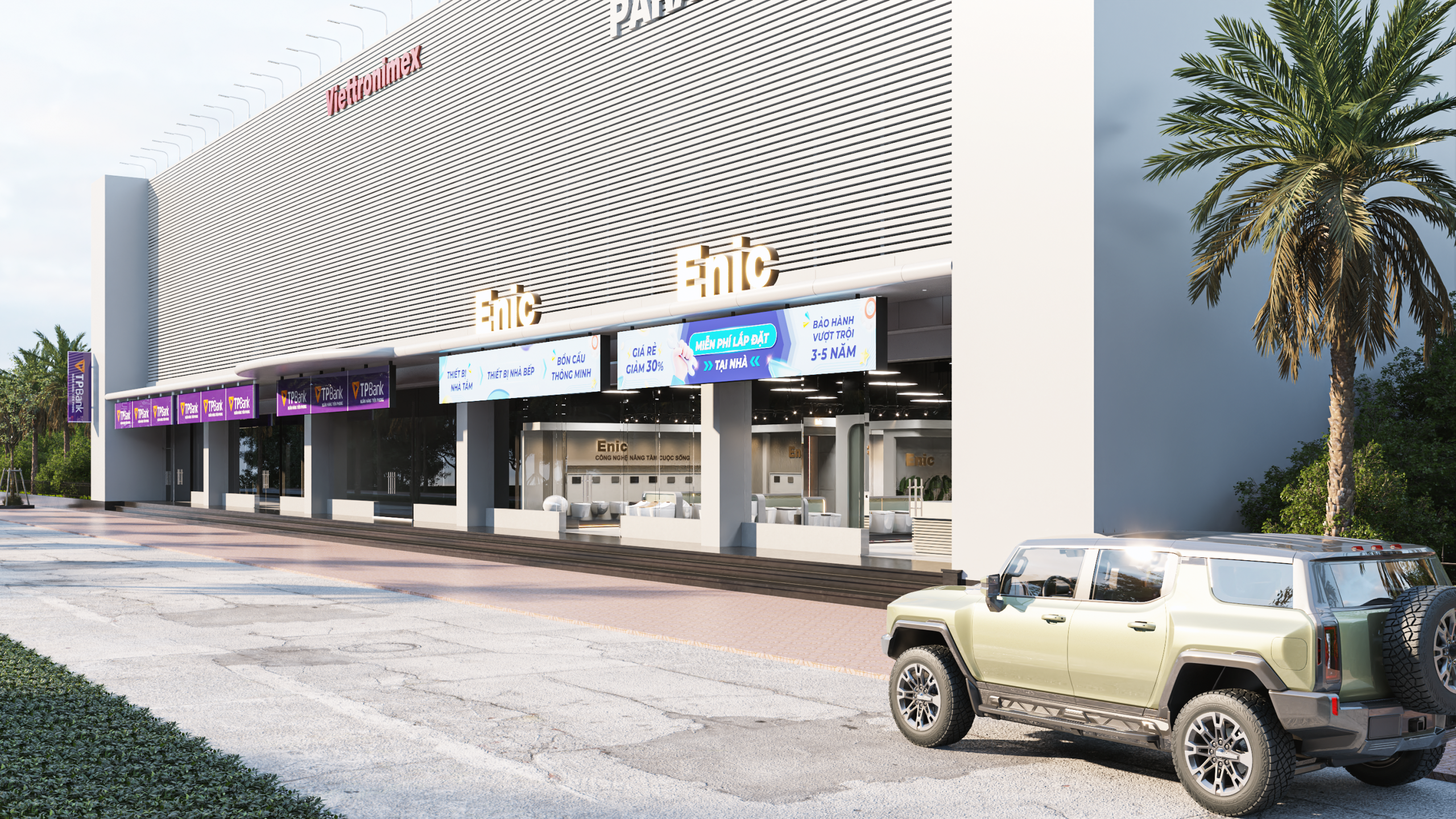 Showroom Enic tại Đà Nẵng