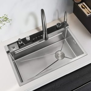 Bồn rửa chén thông minh Enic DK4 - Màu inox