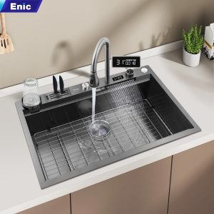 Bồn rửa chén thông minh Enic K2 Plus (bồn lớn) - Phiên bản LED