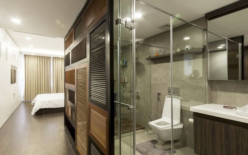 Góc cần tránh khi đặt nhà vệ sinh