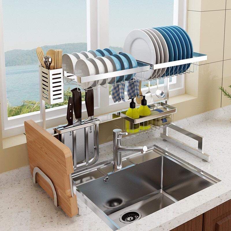 Kinh nghiệm mua kệ để bồn rửa chén đa năng