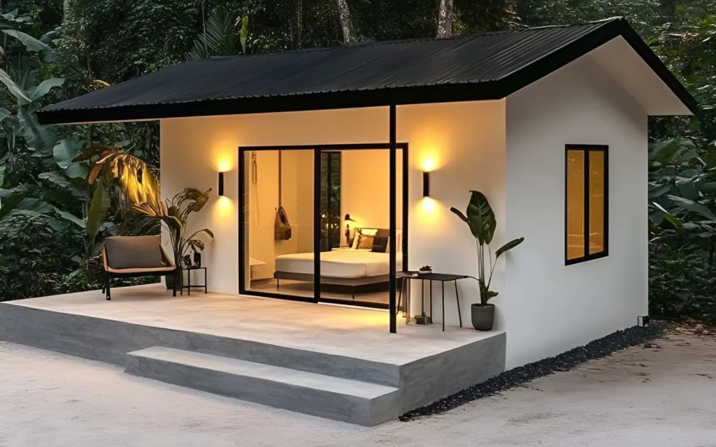 Mẫu nhà tiền chế đẹp đơn giản