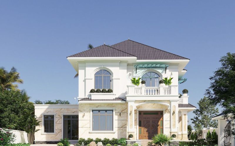 Nhà mái Nhật tân cổ điển nhưng vẫn mang nét nhà ở Việt Nam 