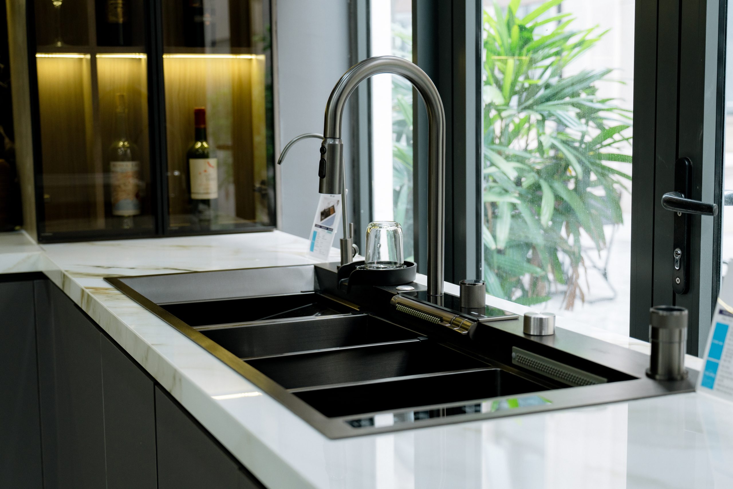 Thiết kế bồn rửa chén inox thông minh