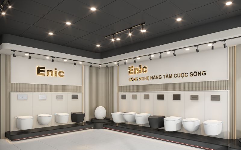 Top 6 mẫu bồn cầu treo tường