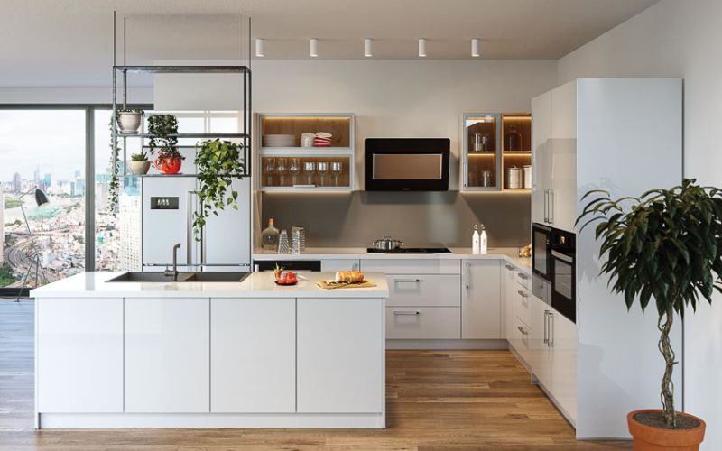 Cách bố trí bếp và bồn rửa chén chuẩn phong thủy ngay từ