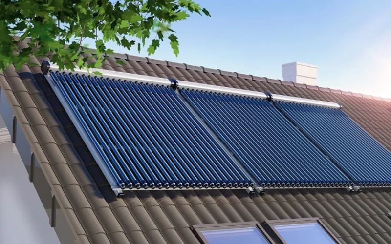 Chất liệu của máy nước nóng mặt trời