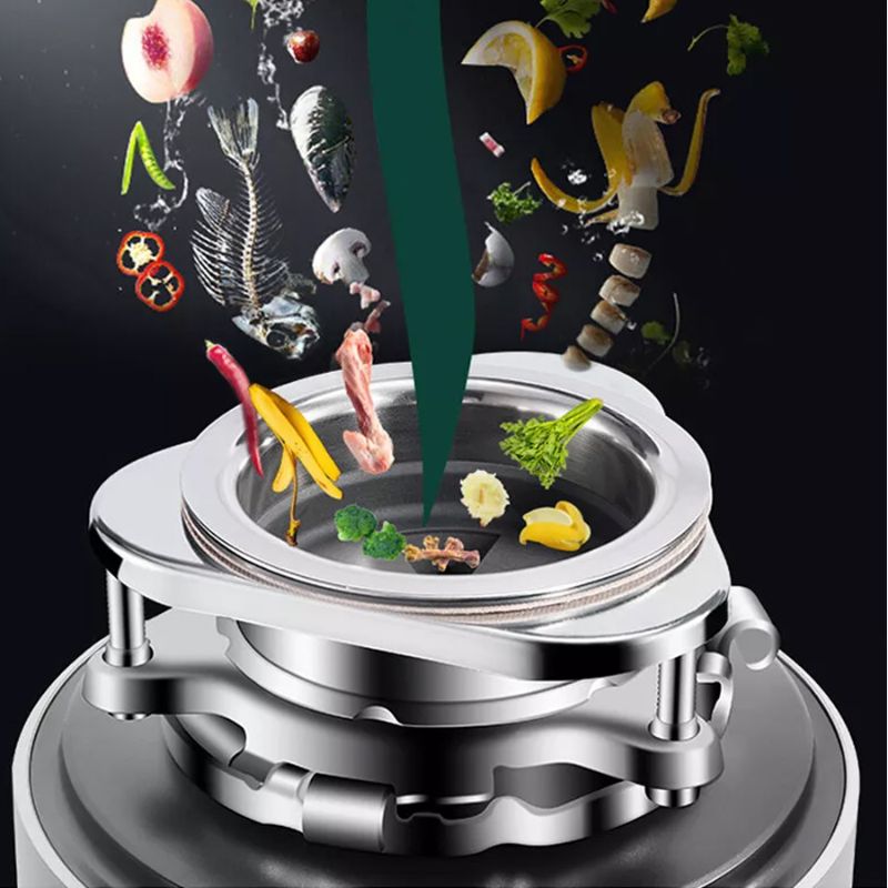 Cơ chế hoạt động của máy xay rác đặt dưới bồn rửa chén 