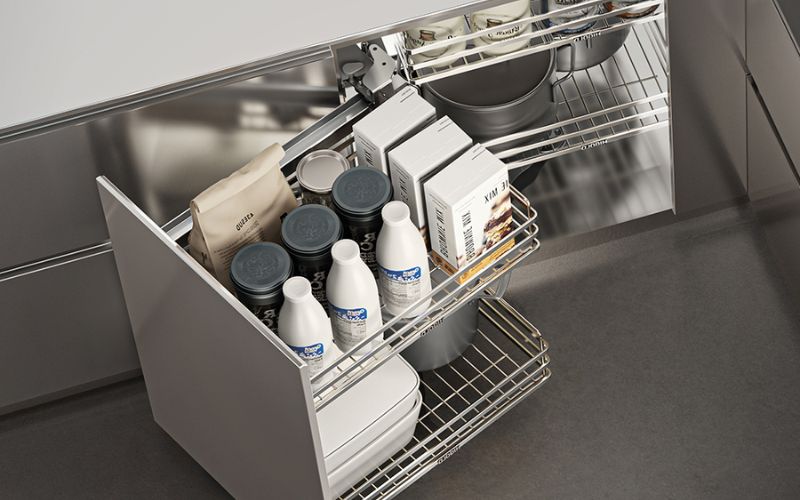 Kệ góc xoay liên hoàn