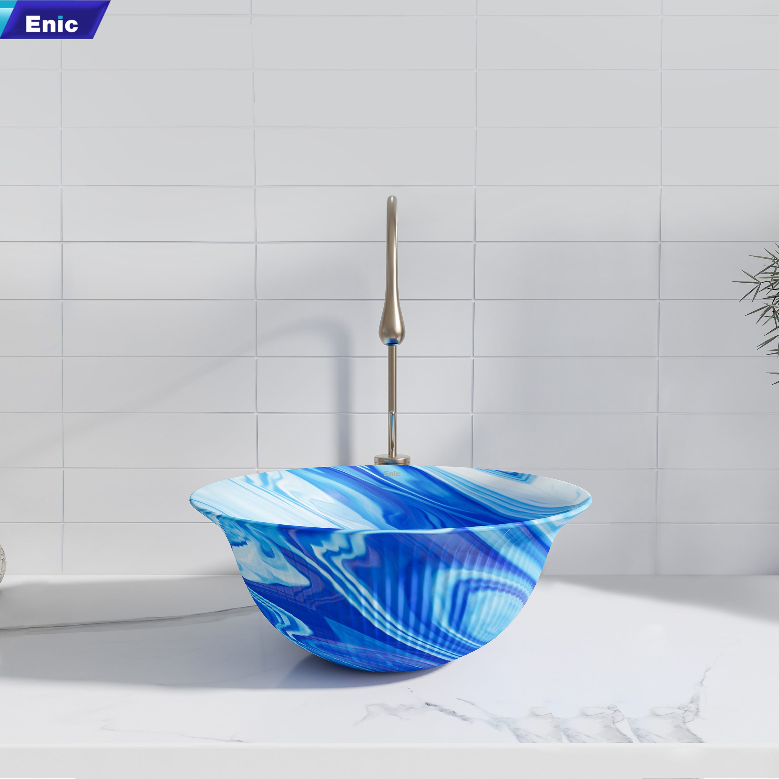 Lavabo để bàn Enic S5 màu sắc độc đáo