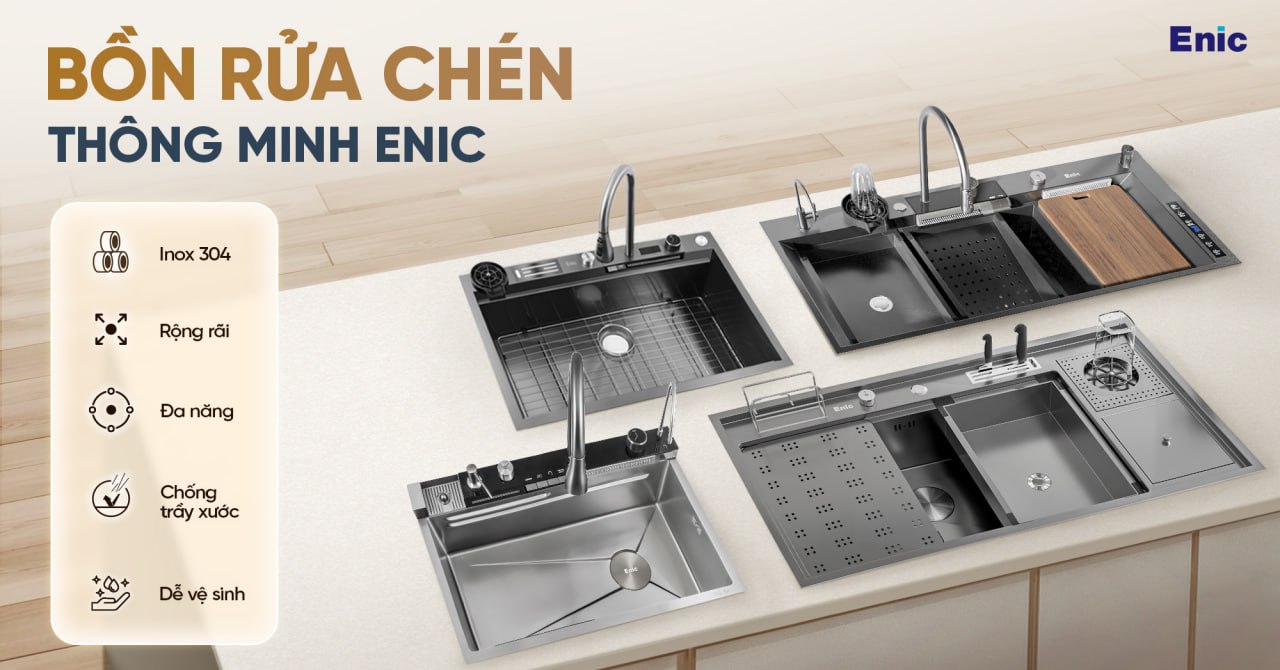 Sắm bồn rửa chén trước tết