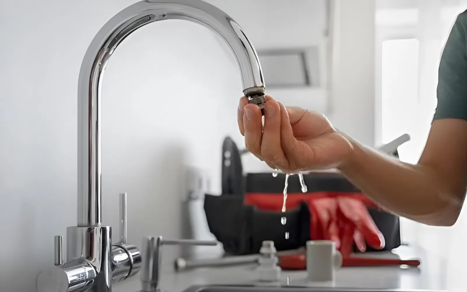 Nguyên nhân vòi nước bồn rửa chén bị nghẹt 