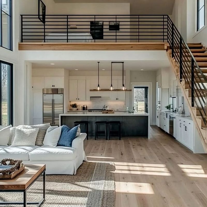 Nhà gác lửng giá 300 - 500 triệu tiện nghi 